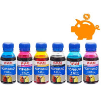 Комплект чорнил WWM E82 для Epson, 6х100г (E82SET-2)